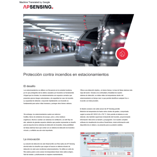 Application Flyer Parking Garages