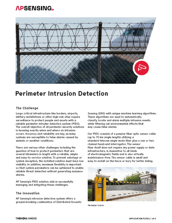 Application Flyer Perimeter